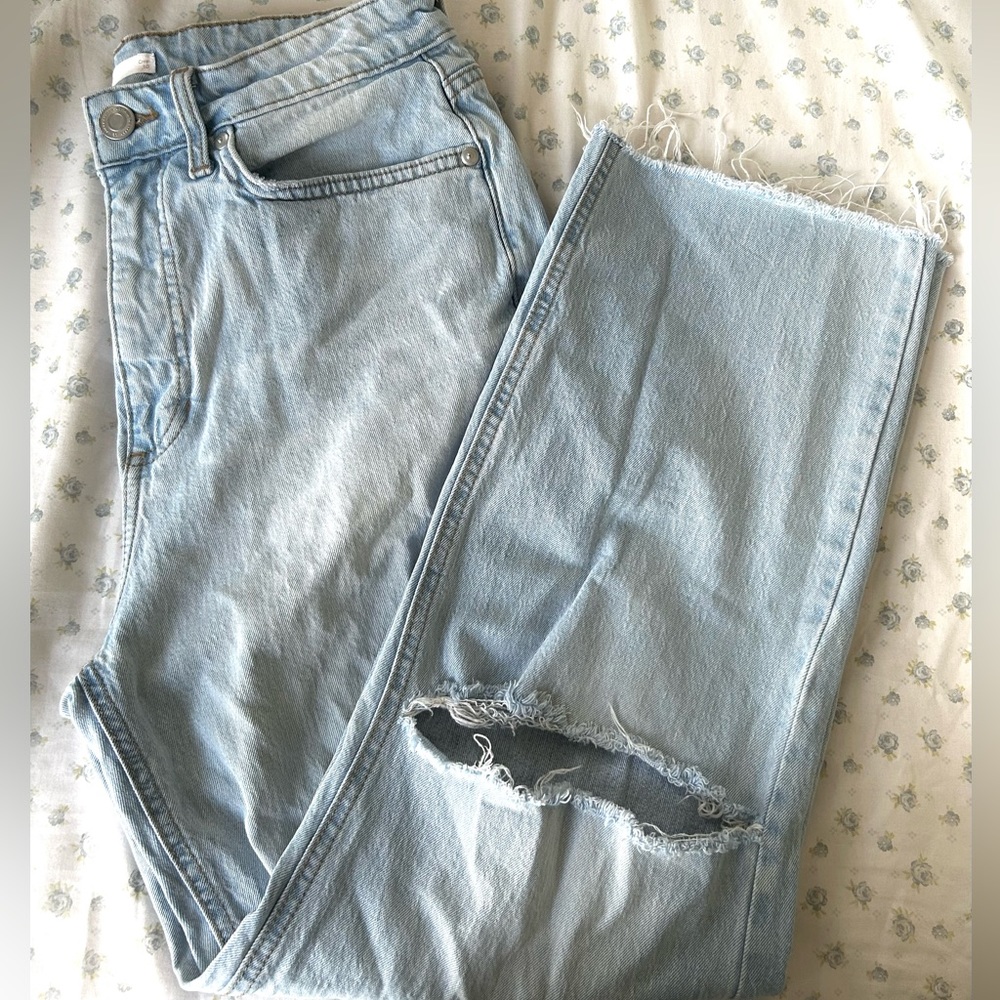Lauren Conrad Straight Leg Crop Jean